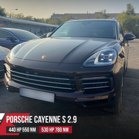 Чип тюнинг Porsche Cayenne S 440hp  